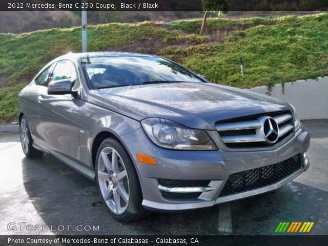 2012 Mercedes-Benz C 250 Coupe in Black