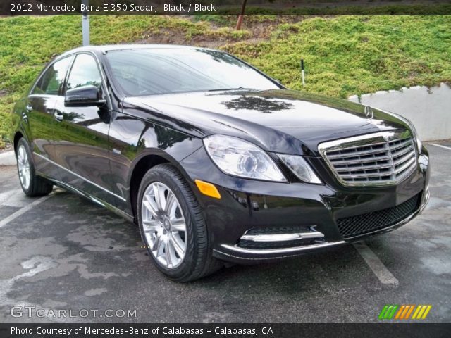2012 Mercedes-Benz E 350 Sedan in Black