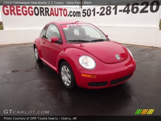 2010 Volkswagen New Beetle 2.5 Coupe in Salsa Red