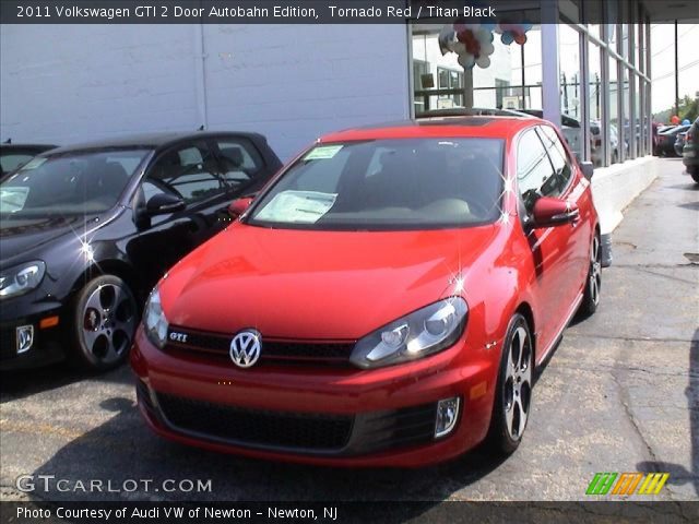 2011 Volkswagen GTI 2 Door Autobahn Edition in Tornado Red