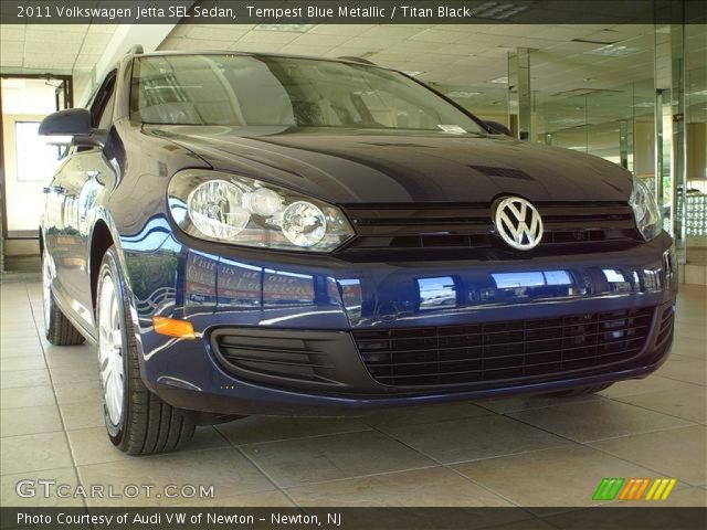 2011 Volkswagen Jetta SEL Sedan in Tempest Blue Metallic