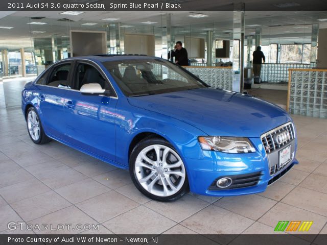 2011 Audi S4 3.0 quattro Sedan in Sprint Blue Pearl