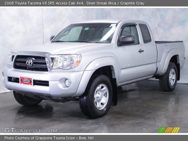 2008 Toyota Tacoma V6 SR5 Access Cab 4x4 in Silver Streak Mica