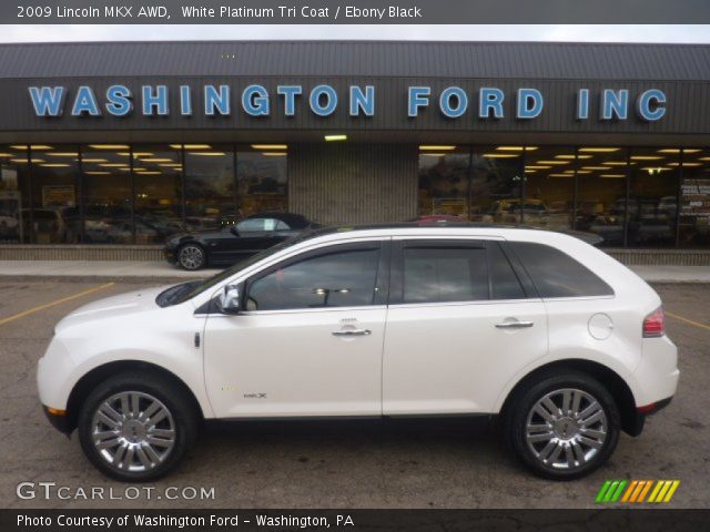 2009 Lincoln MKX AWD in White Platinum Tri Coat
