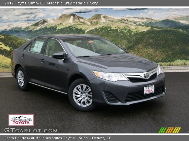 2012 Toyota Camry LE in Magnetic Gray Metallic