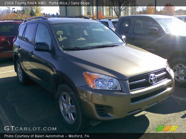 2009 Toyota RAV4 4WD in Pyrite Mica