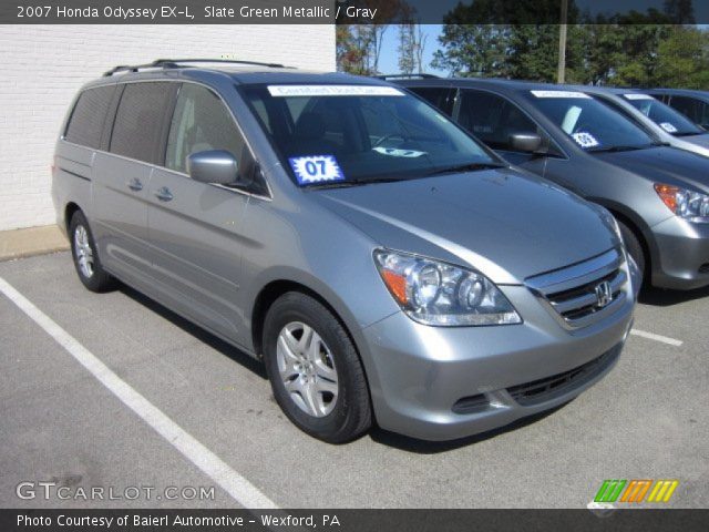 2007 Honda Odyssey EX-L in Slate Green Metallic