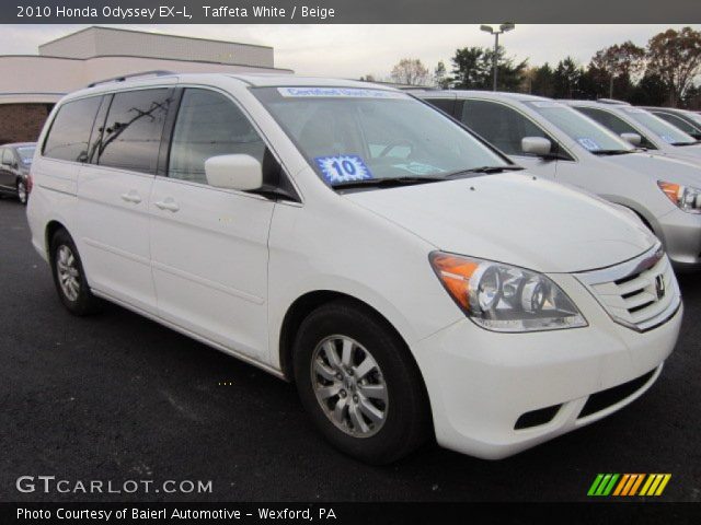 2010 Honda Odyssey EX-L in Taffeta White