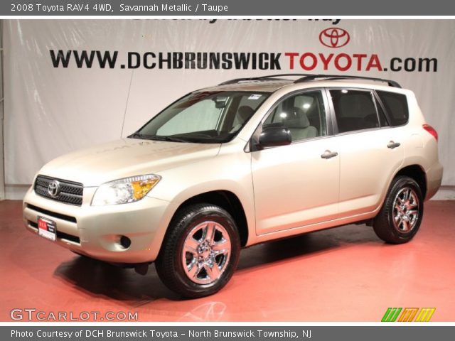 2008 Toyota RAV4 4WD in Savannah Metallic