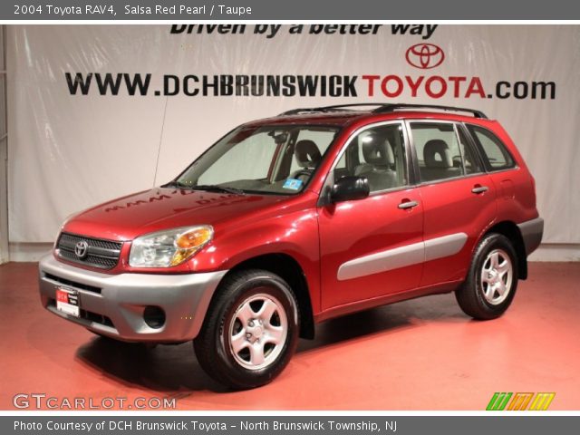 2004 Toyota RAV4  in Salsa Red Pearl