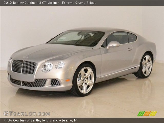 2012 Bentley Continental GT Mulliner in Extreme Silver