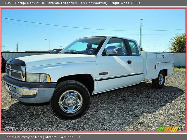1995 Dodge Ram 2500 Laramie Extended Cab Commercial in Bright White