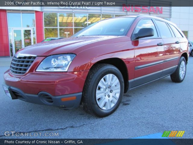 2006 Chrysler Pacifica  in Inferno Red Crystal Pearl
