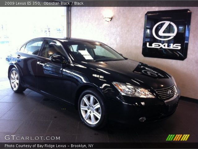 2009 Lexus ES 350 in Obsidian Black