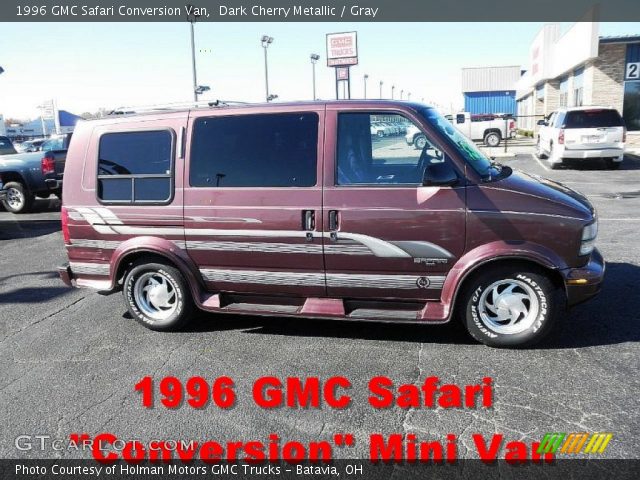 1996 GMC Safari Conversion Van in Dark Cherry Metallic