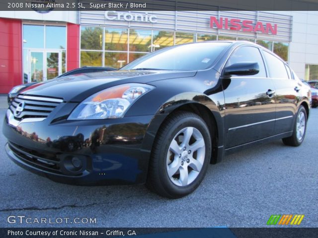 2008 Nissan Altima 2.5 SL in Super Black
