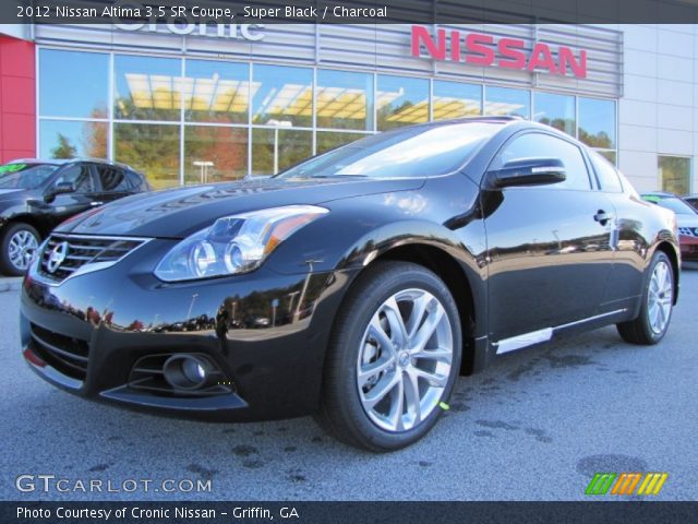 2012 Nissan Altima 3.5 SR Coupe in Super Black