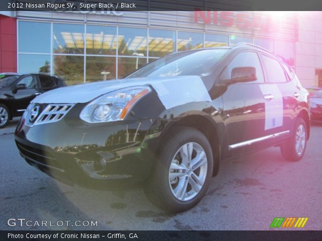 2012 Nissan Rogue SV in Super Black