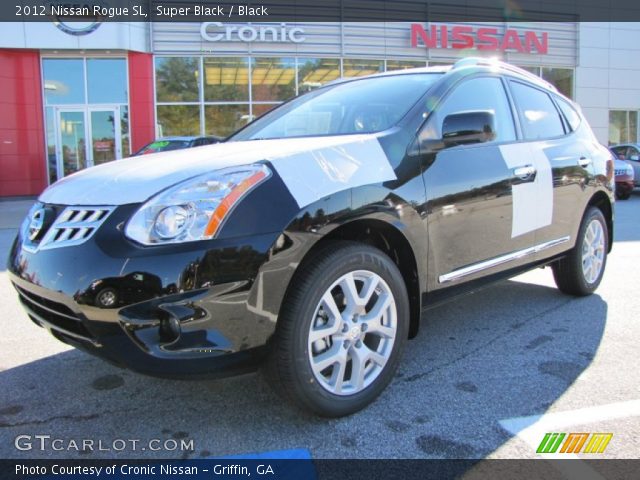 2012 Nissan Rogue SL in Super Black