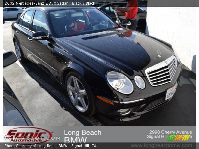 2009 Mercedes-Benz E 350 Sedan in Black