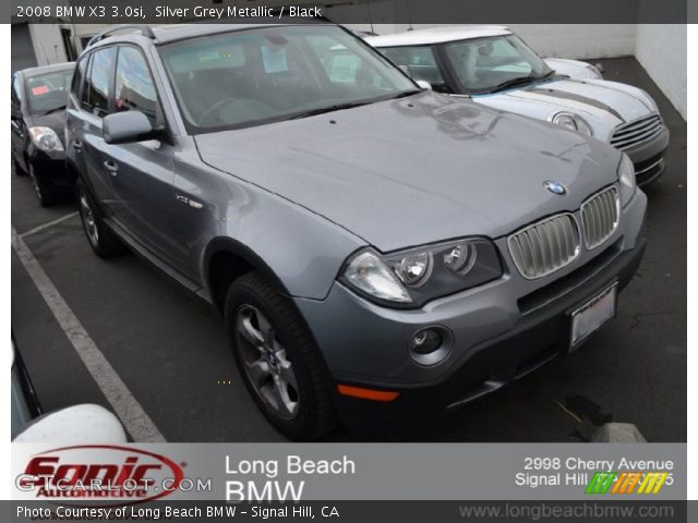 2008 BMW X3 3.0si in Silver Grey Metallic