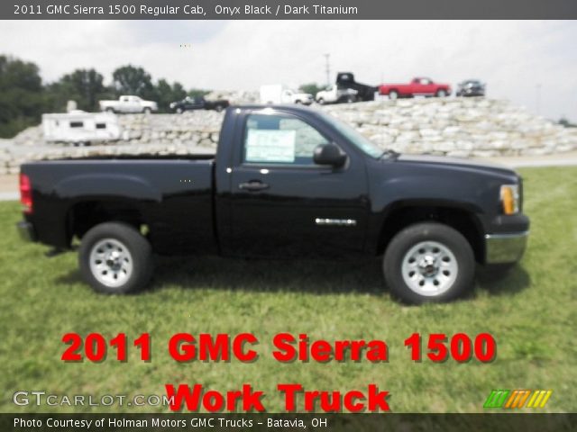 2011 GMC Sierra 1500 Regular Cab in Onyx Black