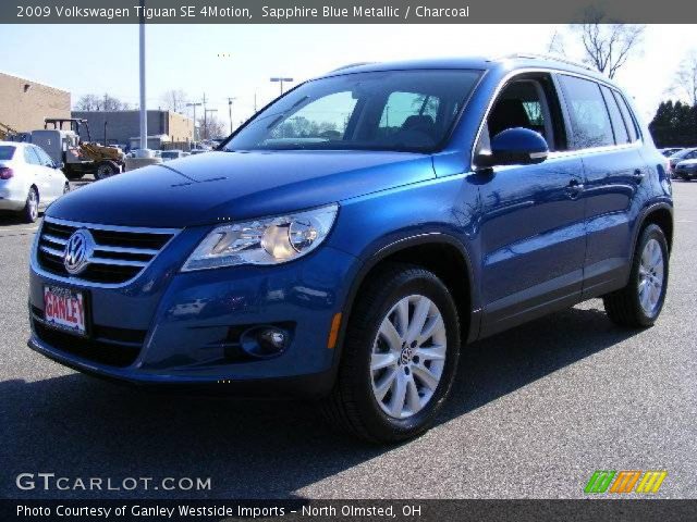 2009 Volkswagen Tiguan SE 4Motion in Sapphire Blue Metallic