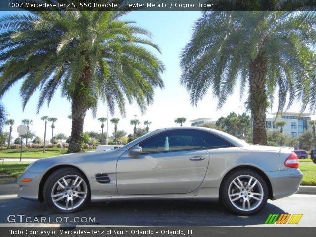 2007 Mercedes-Benz SL 550 Roadster in Pewter Metallic