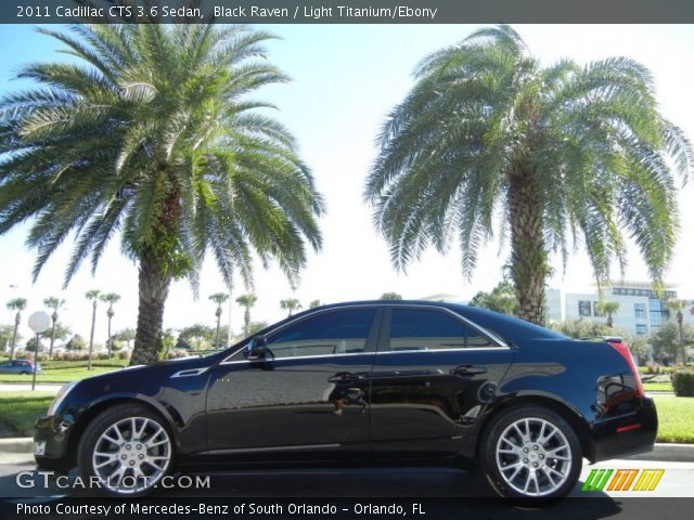 2011 Cadillac CTS 3.6 Sedan in Black Raven