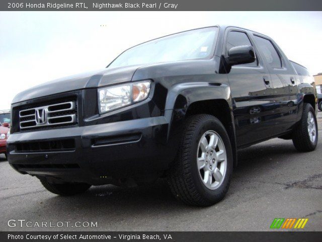 2006 Honda Ridgeline RTL in Nighthawk Black Pearl
