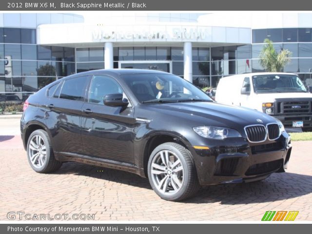 2012 BMW X6 M  in Black Sapphire Metallic