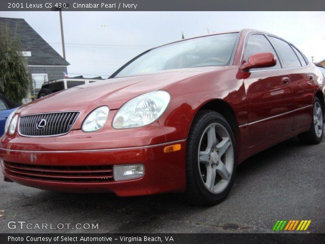2001 Lexus GS 430 in Cinnabar Pearl