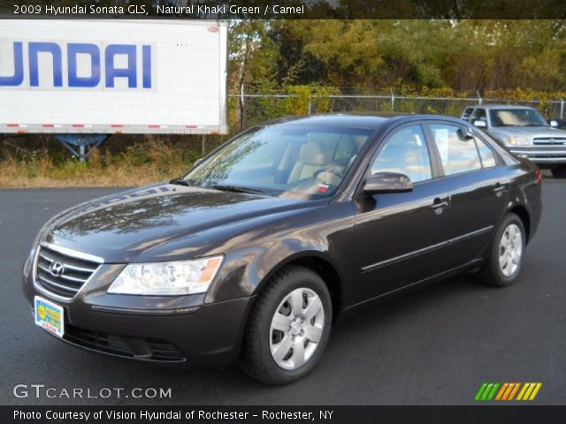 2009 Hyundai Sonata GLS in Natural Khaki Green