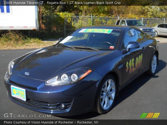 2008 Hyundai Tiburon GT in Regatta Blue