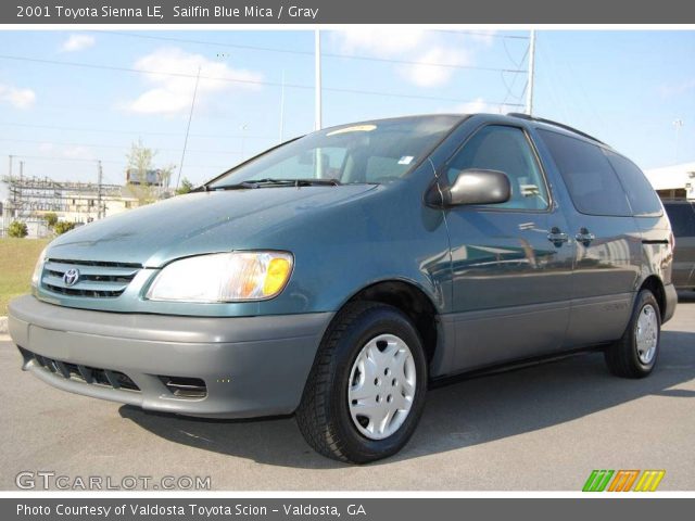 2001 Toyota Sienna LE in Sailfin Blue Mica