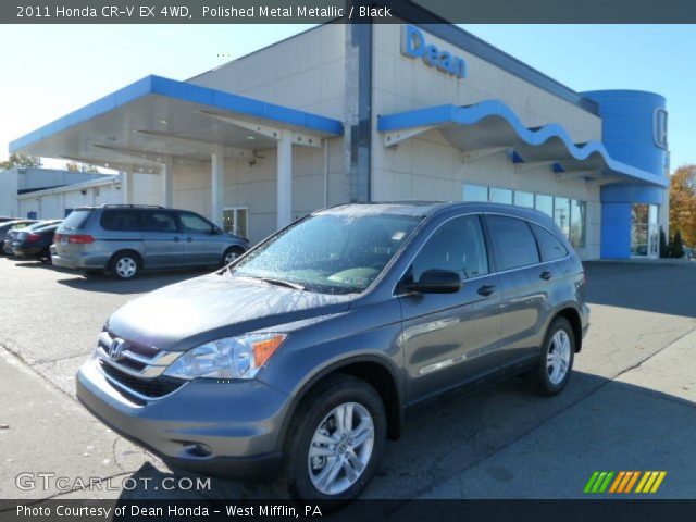 2011 Honda CR-V EX 4WD in Polished Metal Metallic