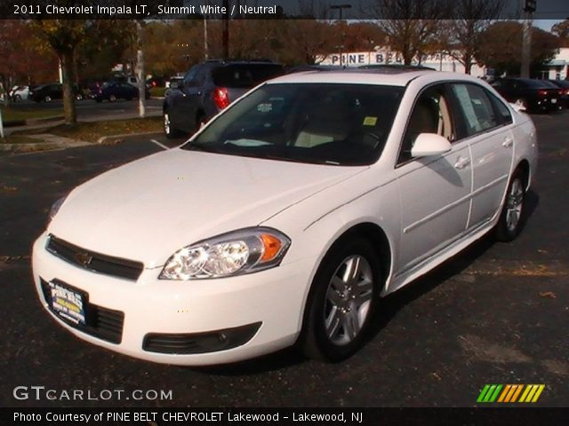 2011 Chevrolet Impala LT in Summit White