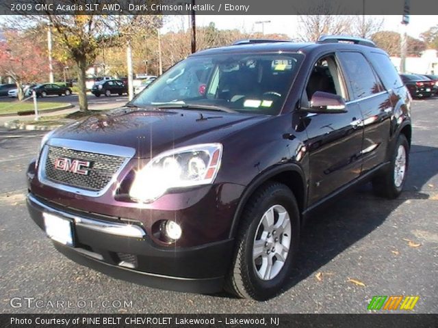 2009 GMC Acadia SLT AWD in Dark Crimson Metallic