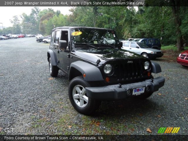 2007 Jeep Wrangler Unlimited X 4x4 in Black
