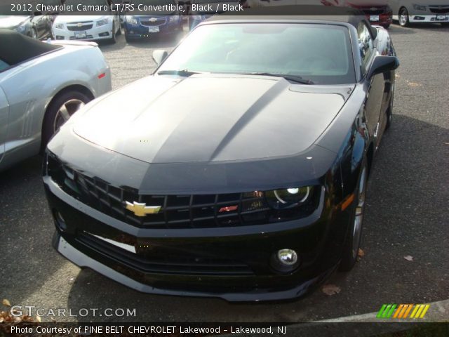 2012 Chevrolet Camaro LT/RS Convertible in Black