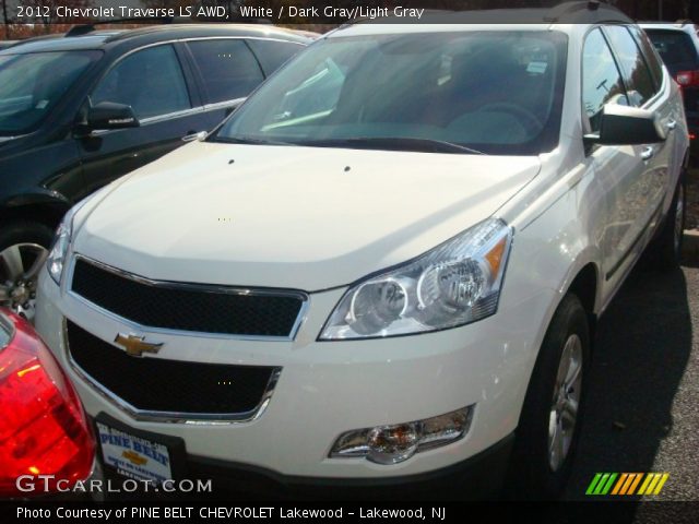 2012 Chevrolet Traverse LS AWD in White