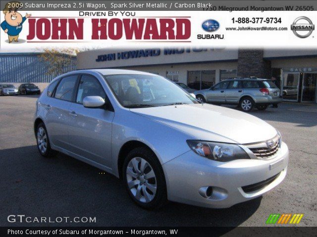 2009 Subaru Impreza 2.5i Wagon in Spark Silver Metallic
