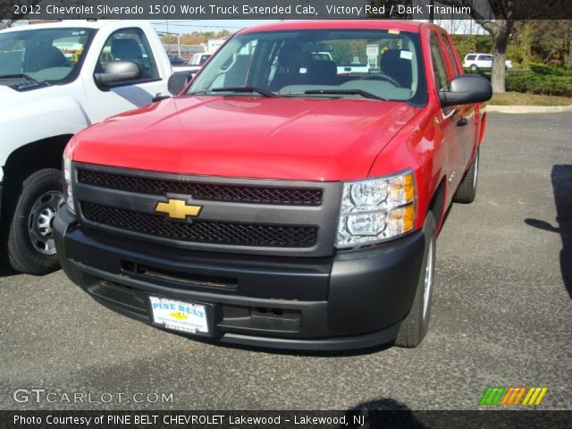 2012 Chevrolet Silverado 1500 Work Truck Extended Cab in Victory Red