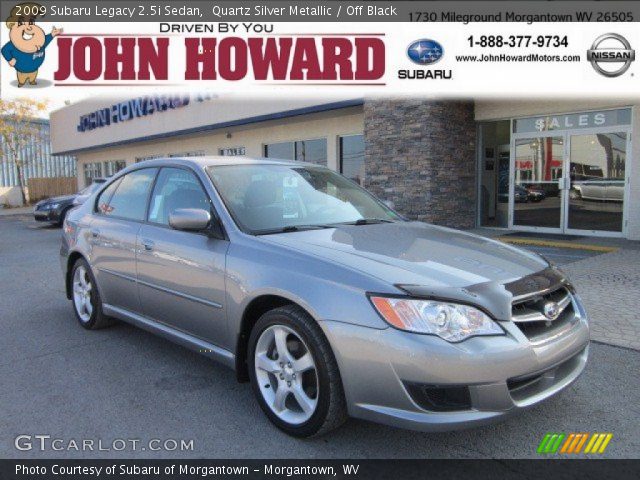 2009 Subaru Legacy 2.5i Sedan in Quartz Silver Metallic