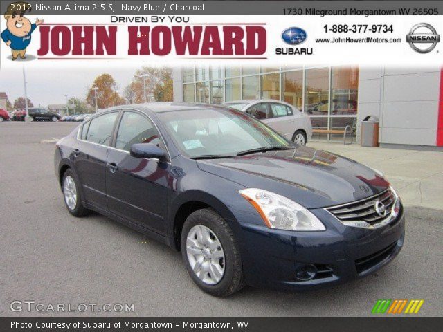2012 Nissan Altima 2.5 S in Navy Blue