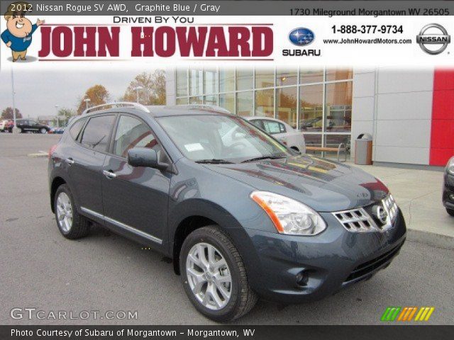 2012 Nissan Rogue SV AWD in Graphite Blue