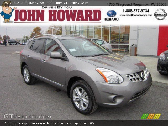 2012 Nissan Rogue SV AWD in Platinum Graphite