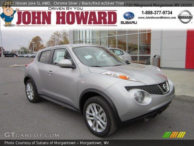 2011 Nissan Juke SL AWD in Chrome Silver