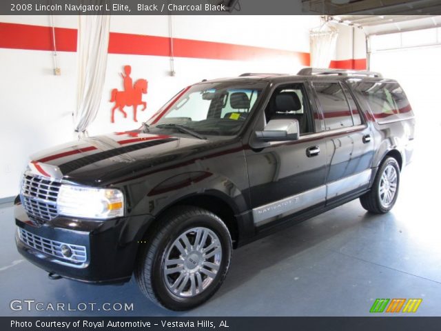 2008 Lincoln Navigator L Elite in Black