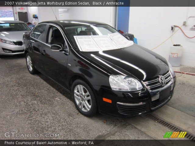 2007 Volkswagen Jetta Wolfsburg Edition Sedan in Black